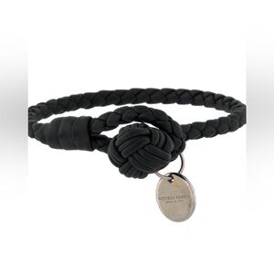 Bottega Veneta
Leather Intrecciato Single-Knot Wrap Bracelet